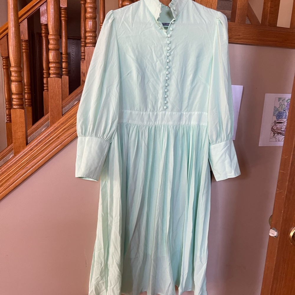 Elegant Mint Green Dress